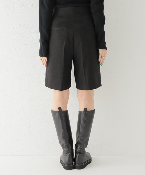 JOURNAL STANDARD relume（ジャーナルスタンダード　レリューム）の「ウォッシャブルサージストレッチハーフパンツ（その他パンツ・レディース・チャコールグレー/ブラック・FREE）」の19枚目の写真