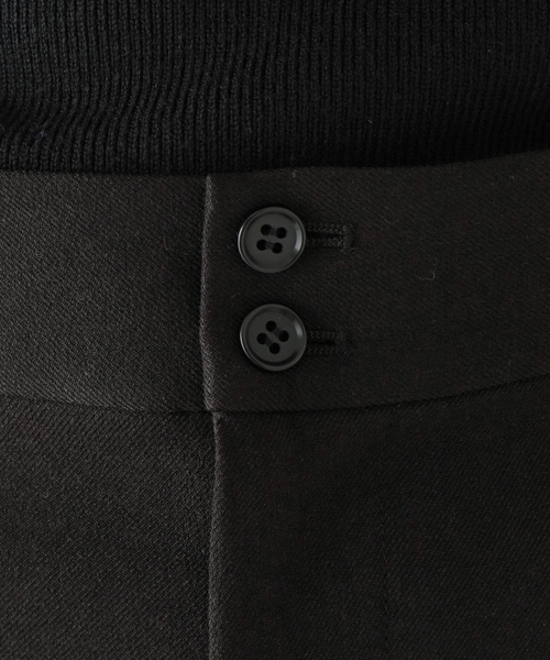JOURNAL STANDARD relume（ジャーナルスタンダード　レリューム）の「ウォッシャブルサージストレッチハーフパンツ（その他パンツ・レディース・チャコールグレー/ブラック・FREE）」の14枚目の写真