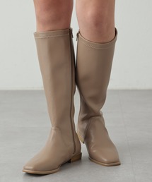 OUVRAGE CLASSE | フラットソールロングブーツ(ブーツ)