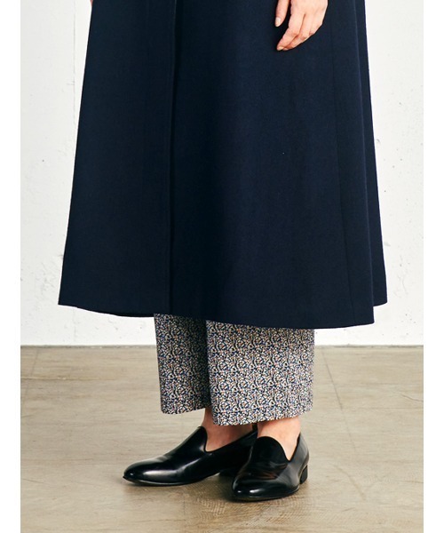 MidiUmi（ミディウミ）の「MidiUmi リサイクルウールステンカラーフレアコート（ステンカラーコート・レディース・グレー・FREE）」の21枚目の写真