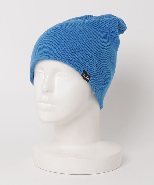 X-girl(エックスガール)の「3WAY KNIT CAP(ニットキャップ/ビーニー・レディース・オフホワイト/ブルー/ブラック・ONE SIZE)」の11枚目の写真