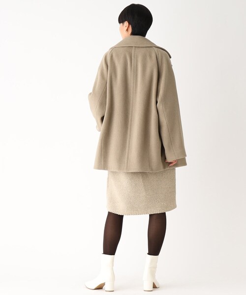 OPAQUE.CLIP（オペークドットクリップ）の「◆MIXローゲージニットワンピース（ワンピース・レディース・ベージュ系3/ライトグリーン系・00）」の12枚目の写真