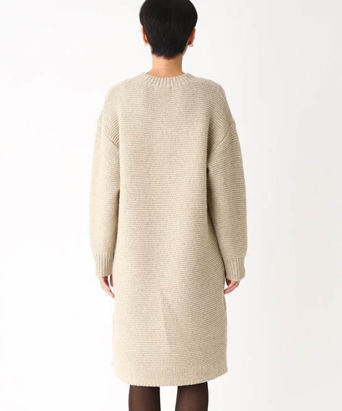 OPAQUE.CLIP（オペークドットクリップ）の「◆MIXローゲージニットワンピース（ワンピース・レディース・ベージュ系3/ライトグリーン系・00）」の18枚目の写真