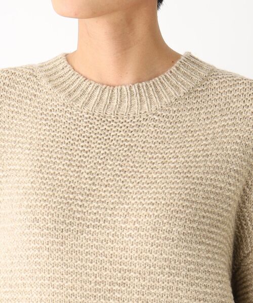 OPAQUE.CLIP（オペークドットクリップ）の「◆MIXローゲージニットワンピース（ワンピース・レディース・ベージュ系3/ライトグリーン系・00）」の19枚目の写真