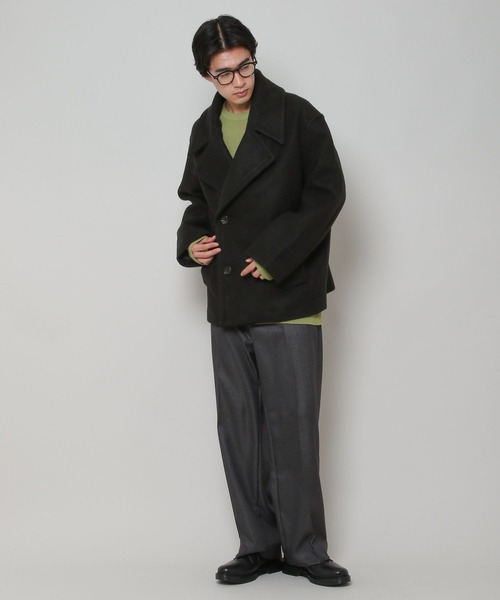 ALAND（エーランド）の「3.3 Field Trip／オーバーショートコート 2181275（ダウンジャケット/コート・メンズ・ブラック・22.5cm）」の7枚目の写真