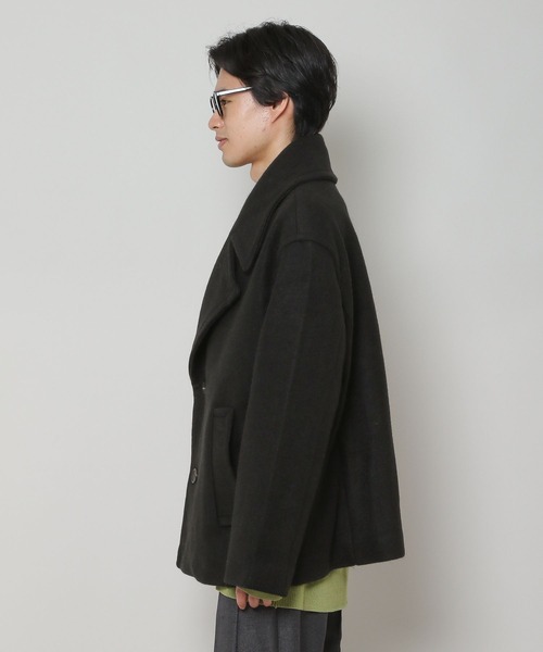 ALAND（エーランド）の「3.3 Field Trip／オーバーショートコート 2181275（ダウンジャケット/コート・メンズ・ブラック・22.5cm）」の13枚目の写真