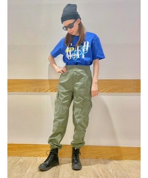 GAP（ギャップ）の「テック カーゴジョガーパンツ（カーゴパンツ・メンズ・ブラック/グリーン・XS/S/M/L/XL）」の19枚目の写真