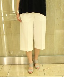 Noble | クロップド ワイドパンツ。(その他パンツ)