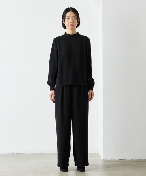 セール】【喪服・礼服・WEB限定】Vネックノーカラージャケット