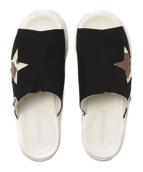 CONVERSE（コンバース）の「CONVERSE ALL STAR PLTS COWSPOT SANDAL / コンバース オールスター PLTS カウスポット サンダル（サンダル・レディース・ブラック・23.0cm/24.0cm/25.0cm）」の4枚目の写真