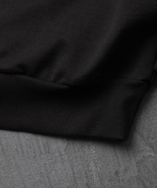 TOWNCRAFT（タウンクラフト）の「TOWN CRAFT/タウンクラフト 別注 ワンポイントロゴ スタンドハーフジップスウェット（スウェット・メンズ・チャコールグレー/オフホワイト/オリーブ/ネイビー/イエロー・MEDIUM/LARGE）」の18枚目の写真