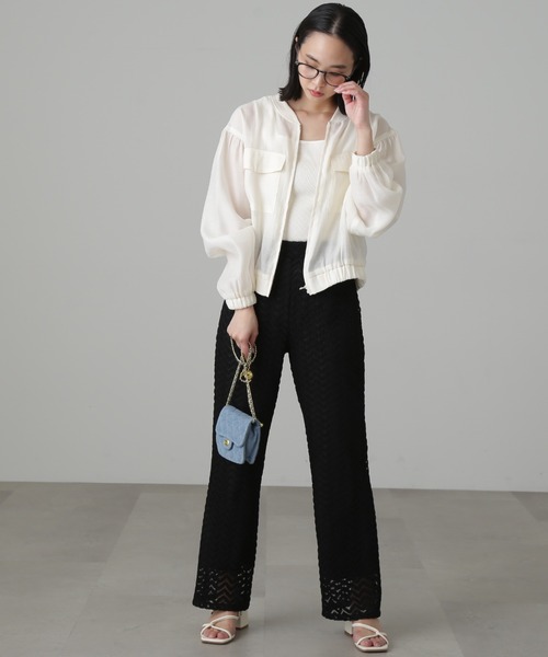 FREE'S MART（フリーズマート）の「◆2Wayキルティングミニバッグ（ショルダーバッグ・レディース・ブラック/ホワイト/イエロー/ブルー・ﾌﾘ-）」の14枚目の写真