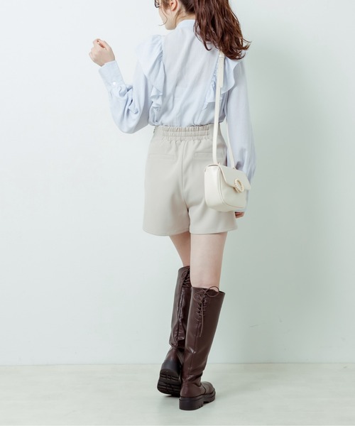 OLIVE des OLIVE（オリーブデオリーブ）の「Bigリボンボウタイブラウス（シャツ/ブラウス・レディース・オフホワイト/サックスブルー/ホワイト・FREE）」の18枚目の写真