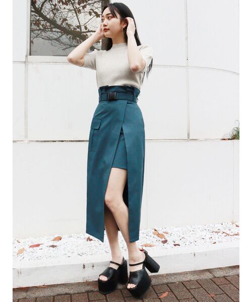 MURUA（ムルーア）の「プラットフォームサンダル（サンダル・レディース・ホワイト/ブラック・35/36/37）」の8枚目の写真