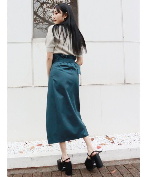 MURUA（ムルーア）の「プラットフォームサンダル（サンダル・レディース・ホワイト/ブラック・35/36/37）」の9枚目の写真