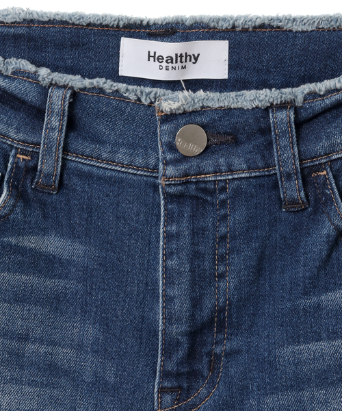 MELROSE claire（メルローズ クレール）の「【Healthy denim H.Salt Midrise Tapered】（デニムパンツ・レディース・ライトインディゴブルー/ライトグレー/インディゴブルー・1/4/3/2）」の13枚目の写真
