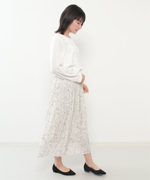 IKKA LOUNGE(イッカラウンジ)の「【洗濯機で洗える】ゴールドパーツブラウス(シャツ/ブラウス・レディース・ライラック/オフホワイト・L/M)」の6枚目の写真