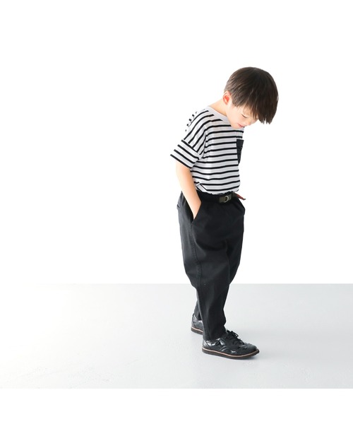 L.COPECK(エルコペック)の「デニム・チノシェフパンツ(デニムパンツ・キッズ・ブラック/ベージュ/カーキ/ネイビー・130cm/110cm/140cm/120cm/100cm)」の10枚目の写真