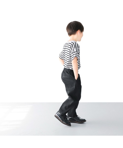 L.COPECK(エルコペック)の「デニム・チノシェフパンツ(デニムパンツ・キッズ・ブラック/ベージュ/カーキ/ネイビー・130cm/110cm/140cm/120cm/100cm)」の20枚目の写真