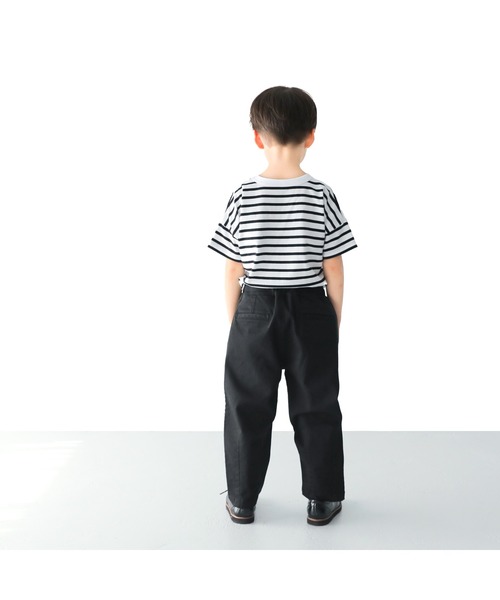 L.COPECK(エルコペック)の「デニム・チノシェフパンツ(デニムパンツ・キッズ・ブラック/ベージュ/カーキ/ネイビー・130cm/110cm/140cm/120cm/100cm)」の21枚目の写真