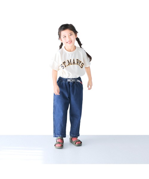 L.COPECK(エルコペック)の「デニム・チノシェフパンツ(デニムパンツ・キッズ・ブラック/ベージュ/カーキ/ネイビー・130cm/110cm/140cm/120cm/100cm)」の15枚目の写真