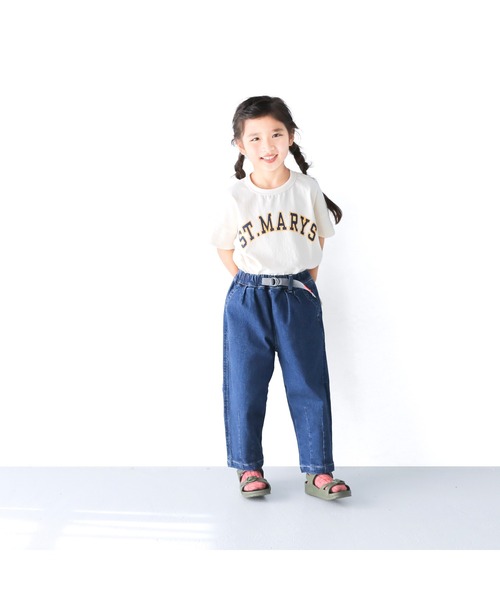 L.COPECK(エルコペック)の「デニム・チノシェフパンツ(デニムパンツ・キッズ・ブラック/ベージュ/カーキ/ネイビー・130cm/110cm/140cm/120cm/100cm)」の16枚目の写真