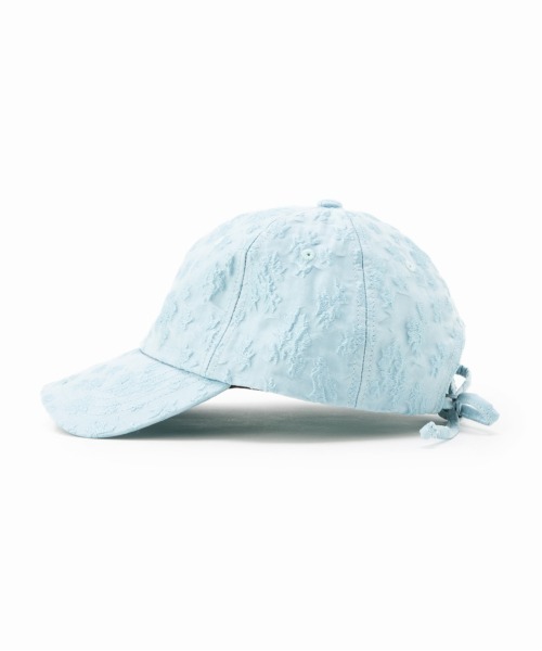 Casselini（キャセリーニ）の「Casselini(キャセリーニ)リボンキャップ（キャップ・レディース・ブラック/ベージュ/ネイビー/サックスブルー/チェック・FREE）」の6枚目の写真