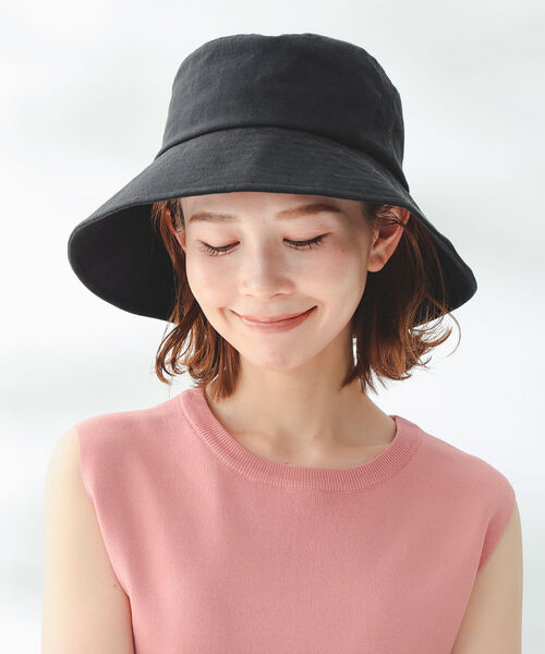 B:MING by BEAMS（ビーミングバイビームス）の「B:MING by BEAMS / キャぺリン ハット（ハット・レディース・ナチュラル/ブラウン系その他4/ブラック・ONE SIZE）」の2枚目の写真