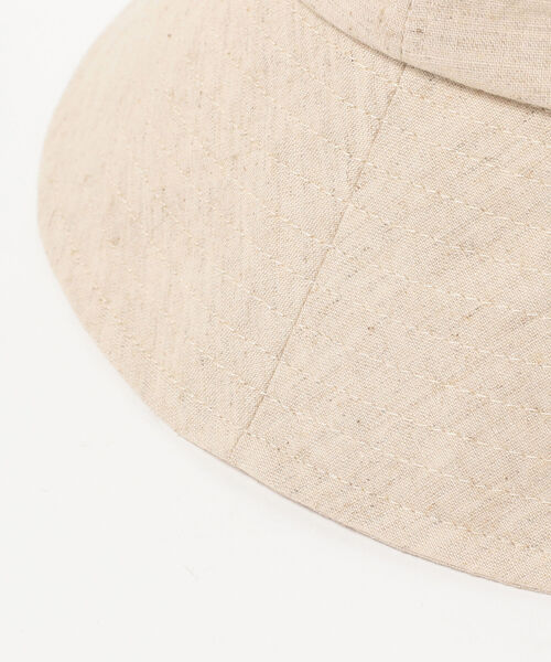 B:MING by BEAMS（ビーミングバイビームス）の「B:MING by BEAMS / キャぺリン ハット（ハット・レディース・ナチュラル/ブラウン系その他4/ブラック・ONE SIZE）」の11枚目の写真