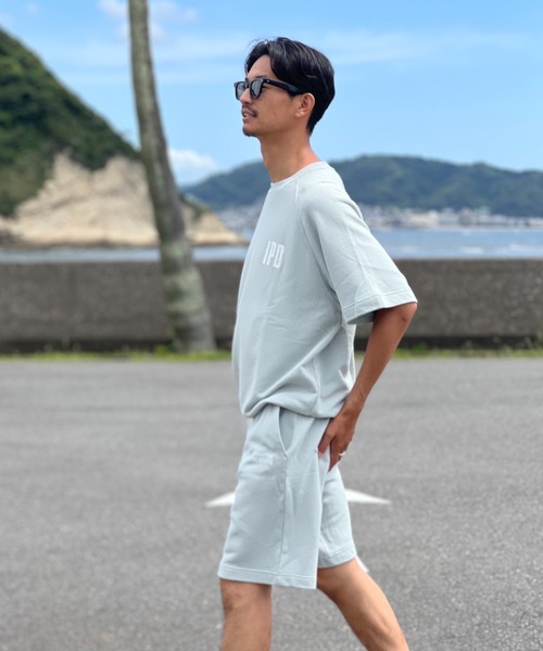 IPD(アイピーディー)の「【IPD】INTERNATIONAL PRO DESIGNS SWEAT SHORTS(その他パンツ・メンズ・アッシュグレー/ブラック/グリーン・LARGE/X-LARGE/MEDIUM)」の8枚目の写真