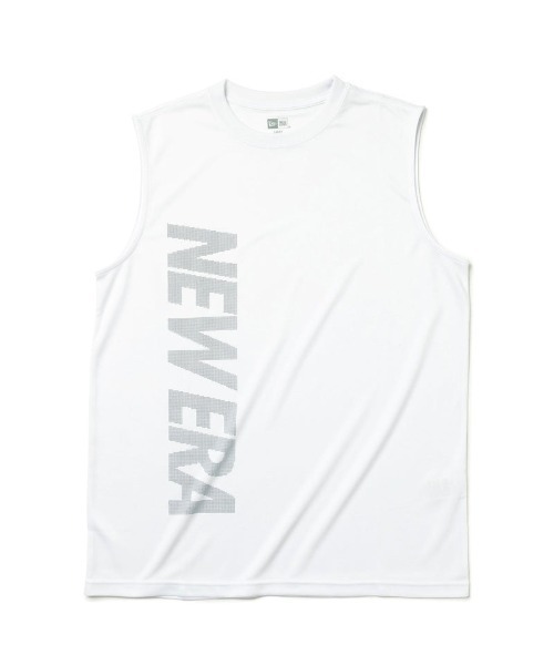 NEW ERA(ニューエラ)の「【ZOZOTOWN限定】NEW ERA/ニューエラ/NEW ERA PERFORMANCE/ニューエラパフォーマンス 吸汗速乾 タンクトップ/ノースリーブTシャツ 13516815/13516816/13516817(タンクトップ・メンズ・ホワイト/エメラルド/ブラック・L/XL/XXL/M)」の2枚目の写真