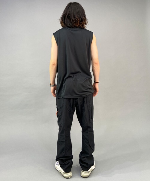 NEW ERA(ニューエラ)の「【ZOZOTOWN限定】NEW ERA/ニューエラ/NEW ERA PERFORMANCE/ニューエラパフォーマンス 吸汗速乾 タンクトップ/ノースリーブTシャツ 13516815/13516816/13516817(タンクトップ・メンズ・ホワイト/エメラルド/ブラック・L/XL/XXL/M)」の10枚目の写真
