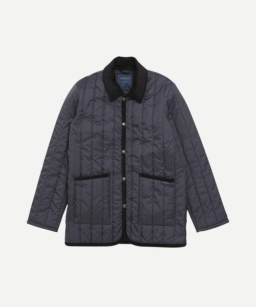 LAVENHAM（ラベンハム）の「VERTICAL QUILT DENHAM MENS / バーティカルキルト デンハム メンズ（その他アウター・メンズ・ベージュ系その他/ネイビー・S/M/L/XS）」の5枚目の写真