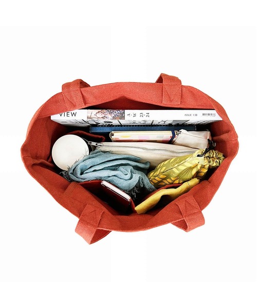 ROOTOTE(ルートート)の「ルートート/アップサイクルテキスタイル SN.ミディアム.リサイクルコットン-B(トートバッグ・レディース・ベージュ系その他/ブラック/テラコッタ/グレー/ロイヤルブルー/アイボリー/ターコイズブルー/カーキ/イエロー系その他・FREE)」の12枚目の写真