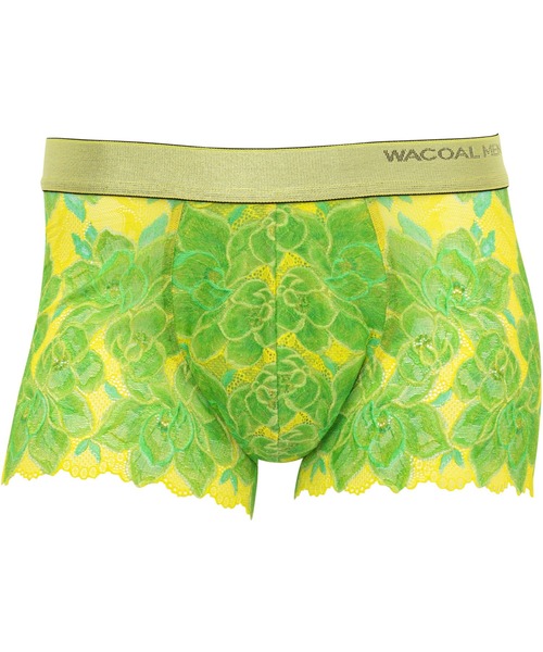 WACOAL MEN（ワコールメン）の「ボクサーパンツ　前閉じ　「レースボクサー」（ボクサーパンツ・メンズ・レッド/バイオレット/ターコイズブルー/ブラック/ネイビー/イエロー系その他・M/L）」の5枚目の写真