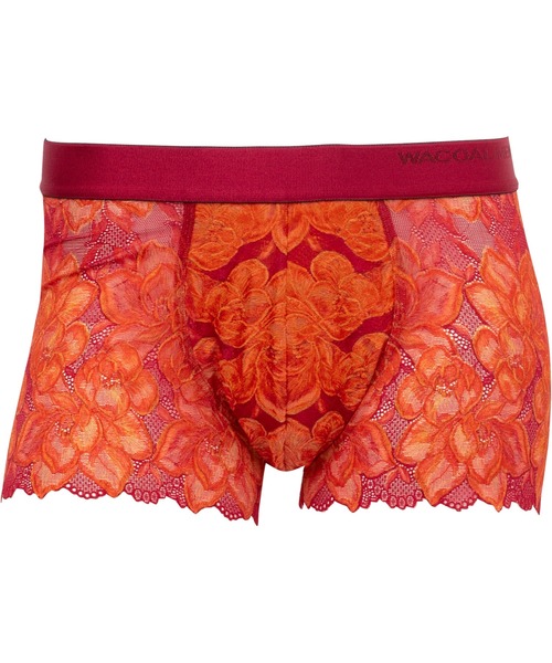 WACOAL MEN（ワコールメン）の「ボクサーパンツ　前閉じ　「レースボクサー」（ボクサーパンツ・メンズ・レッド/バイオレット/ターコイズブルー/ブラック/ネイビー/イエロー系その他・M/L）」の6枚目の写真