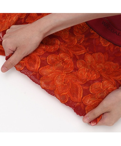 WACOAL MEN（ワコールメン）の「ボクサーパンツ　前閉じ　「レースボクサー」（ボクサーパンツ・メンズ・レッド/バイオレット/ターコイズブルー/ブラック/ネイビー/イエロー系その他・M/L）」の8枚目の写真