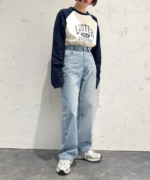 apres jour mignon(アプレジュールミニョン)の「ラグランTシャツ【ZOZOTOWN限定アイテム】(Tシャツ/カットソー・レディース・レッド/グリーン/ネイビー・フリー/X-LARGE)」の14枚目の写真