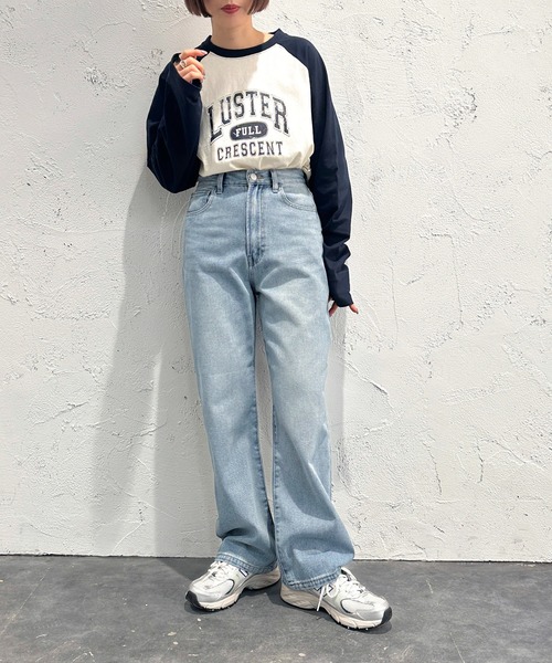 apres jour mignon(アプレジュールミニョン)の「ラグランTシャツ【ZOZOTOWN限定アイテム】(Tシャツ/カットソー・レディース・レッド/グリーン/ネイビー・フリー/X-LARGE)」の15枚目の写真