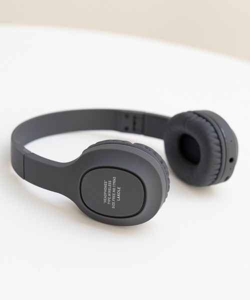 LAKOLE(ラコレ)の「オンイヤーヘッドホン / 187385(ヘッドフォン/イヤホン・レディース・ブルー/ピンク/ベージュ/チャコール/ブラック・FREE)」の8枚目の写真