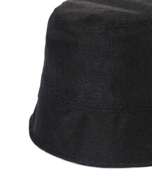 NATURAL BEAUTY BASIC（ナチュラルビューティーベーシック）の「◇ジュートライクバケットハット（ハット・レディース・ブラック/オフホワイト・FREE）」の7枚目の写真