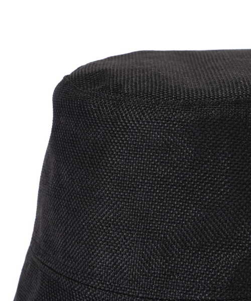 NATURAL BEAUTY BASIC（ナチュラルビューティーベーシック）の「◇ジュートライクバケットハット（ハット・レディース・ブラック/オフホワイト・FREE）」の8枚目の写真