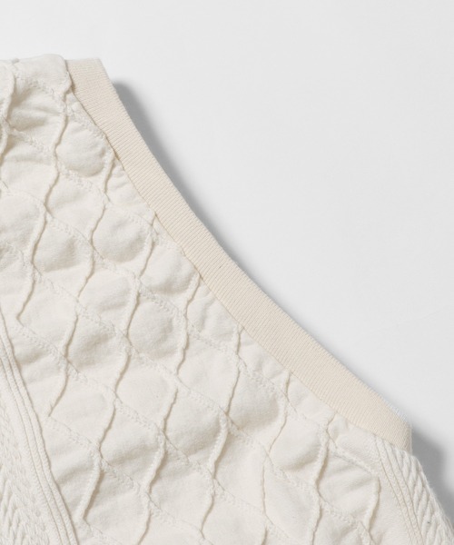 CAL O LINE(キャルオーライン)の「CAL O LINE/キャルオーライン TILDEN VEST Vネック ベスト(ベスト・メンズ・ホワイト系1/ホワイト系2/ホワイト系3・XL/L/M)」の7枚目の写真