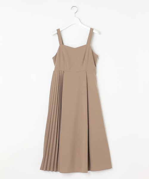Feroux(フェルゥ)の「【洗える】プリーツコンビ ジャンパースカート(スカート・レディース・ベージュ系/スカイブルー系/ネイビー系・2/1)」の12枚目の写真