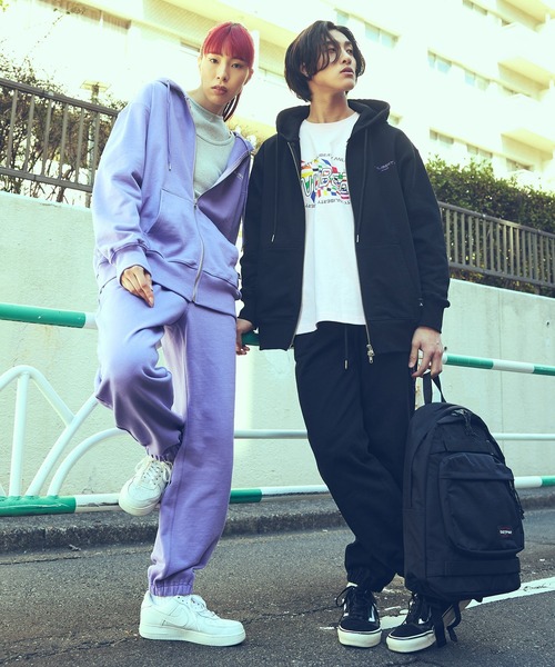 ANLIBERTY ANAP(アンリバティアナップ)の「ANLIBERTYベーシックロゴスウェットジョガーパンツ【ユニセックス】(スウェットパンツ・レディース・グレー/ブラック/ラベンダー・S/M)」の4枚目の写真