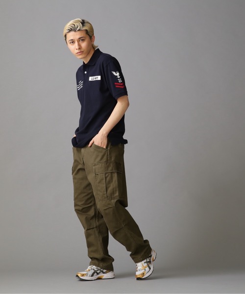 AVIREX(アヴィレックス)の「ネイバル パッチド ポロシャツ / NAVAL PATCHED POLO SHIRT / アヴィレックス / AVIREX(ポロシャツ・メンズ・ホワイト系2/オリーブ系/ネイビー/その他18・L/M/2XL/XL)」の10枚目の写真