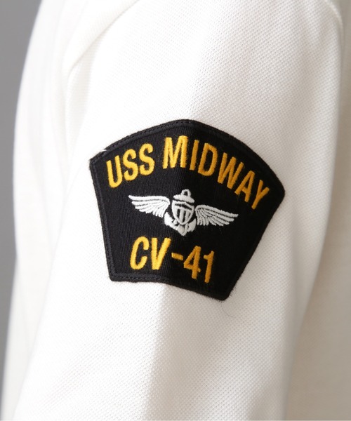 AVIREX(アヴィレックス)の「ネイバル パッチド ポロシャツ / NAVAL PATCHED POLO SHIRT / アヴィレックス / AVIREX(ポロシャツ・メンズ・ホワイト系2/オリーブ系/ネイビー/その他18・L/M/2XL/XL)」の18枚目の写真