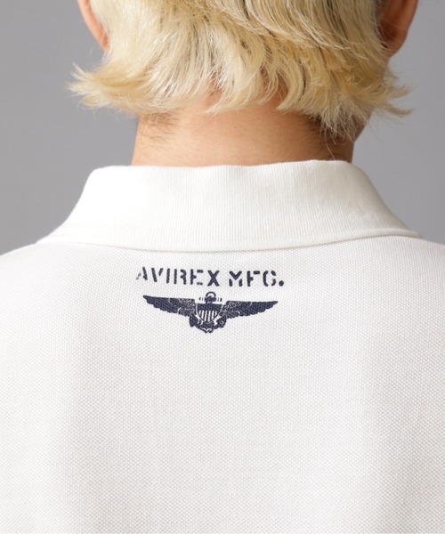 AVIREX(アヴィレックス)の「ネイバル パッチド ポロシャツ / NAVAL PATCHED POLO SHIRT / アヴィレックス / AVIREX(ポロシャツ・メンズ・ホワイト系2/オリーブ系/ネイビー/その他18・L/M/2XL/XL)」の20枚目の写真