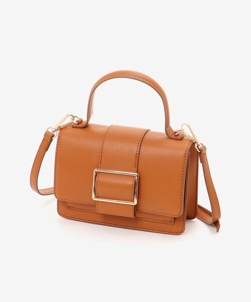 MAJESTIC LEGON(マジェスティックレゴン)の「上品ミニショルダーバッグ(ショルダーバッグ・レディース・グレイッシュベージュ/キャメル/ブラック・FREE)」の10枚目の写真