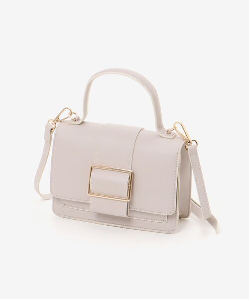 MAJESTIC LEGON(マジェスティックレゴン)の「上品ミニショルダーバッグ(ショルダーバッグ・レディース・グレイッシュベージュ/キャメル/ブラック・FREE)」の21枚目の写真